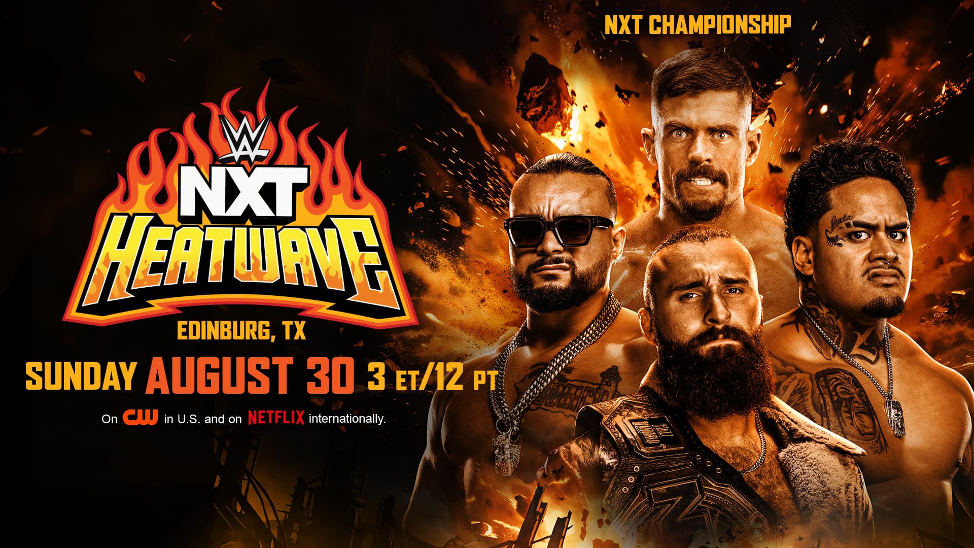 Poster do card NXT Heatwave